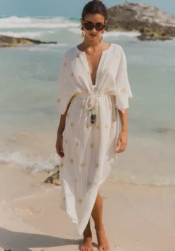 Addy Kaftan White