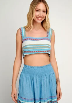 Alonissos Crop Top