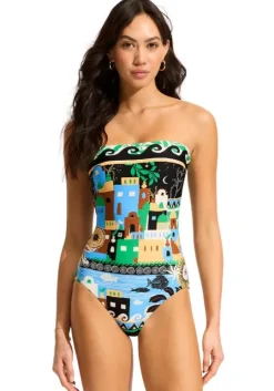 Atlantis Bandeau One Piece Ecru