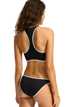 Beach Bound Zip Front Tank Bikini