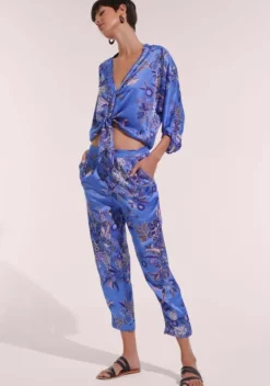 Bel Pant Blue Leo Forest