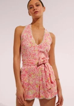 Beth Playsuit Pink
