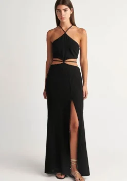 Black Cut Out Dress