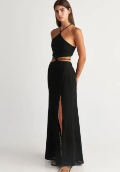 Black Cut Out Dress