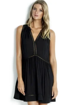 Black Ladder Dress