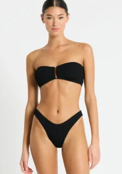 Blake Bandeau Bikini Black
