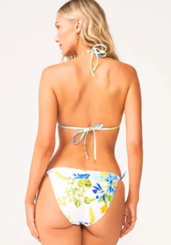 Bluebell Embroidered Triangle Bikini