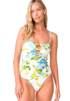 Bluebell Keyhole Swimsuit
