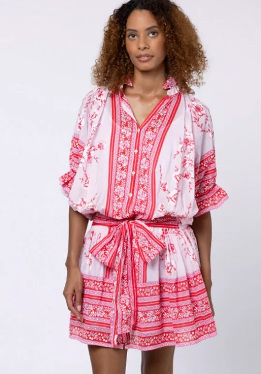 Cherry Blossom Blouson Dress