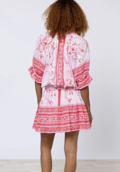 Cherry Blossom Blouson Dress