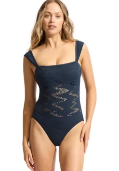 Chiara DD Swimsuit Navy