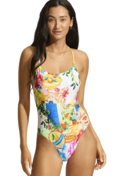 Ciao Bella Scoop Neck Swimsuit