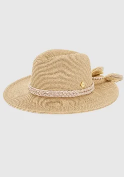 Collapsible Fedora Gold