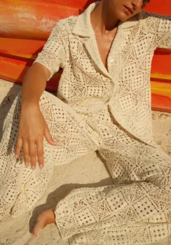 Crochet Beach Shirt