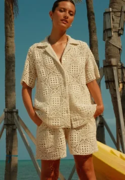 Crochet Beach Shorts