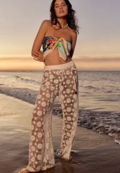 Crochet Side Split Pant