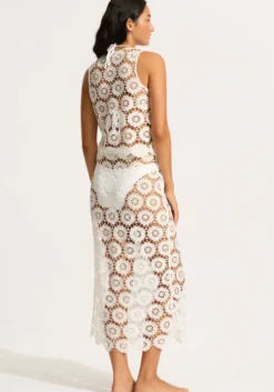 Crochet Tie Front Top
