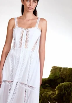 Dafelle Long Dress White