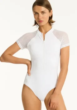 Drift Short Sleeve Swimsuit
