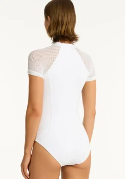Drift Short Sleeve Swimsuit