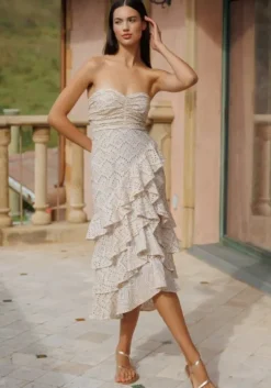 Flavie Dress White