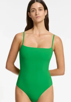 Flora Minimal Tank Swimsuit