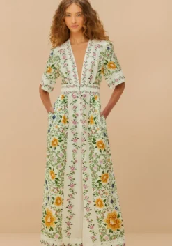 Folk Floral Jumpsuit