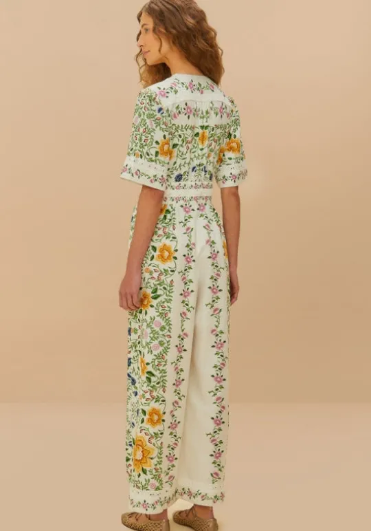 Folk Floral Jumpsuit