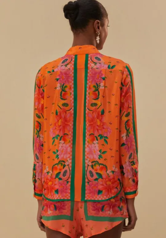 Fruit Garden Scarf Shirt