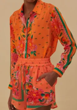 Fruit Garden Scarf Shorts