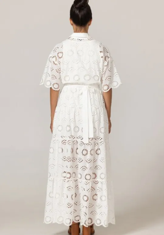 Gardenia Dress White