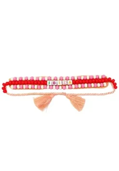 Ibiza Beaded Resort Bracelet Orange