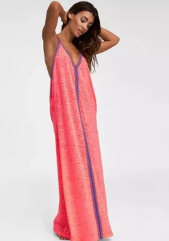Inca Maxi Sun Dress Hot Pink