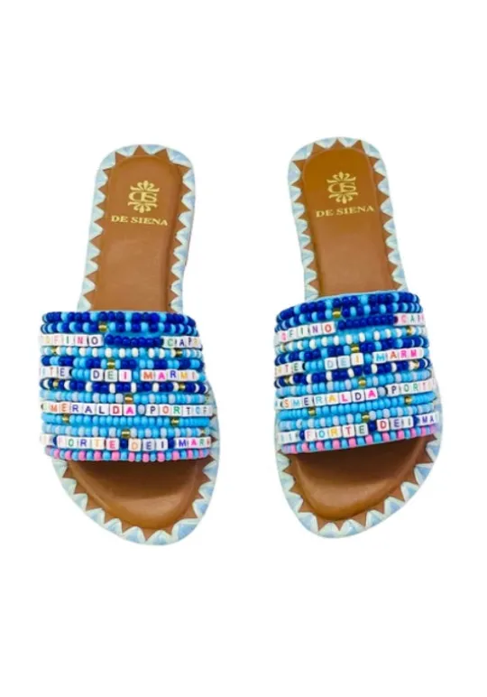 Italia Beaded Sandals
