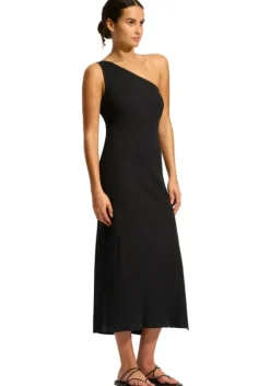 Jersey One Shoulder Dress
