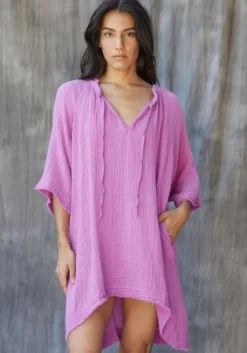 Joshua Tree Kaftan Wild Orchid