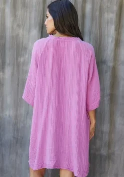 Joshua Tree Kaftan Wild Orchid