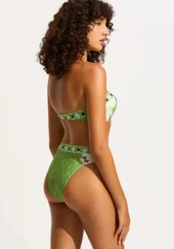 Kasbah Bandeau Bikini Sage