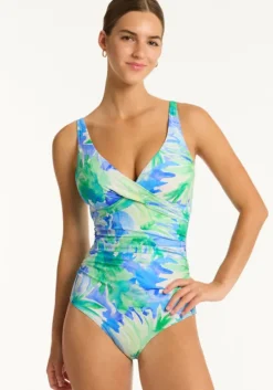 Key Largo Cross Front Swimsuit