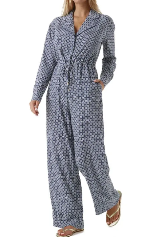 Lynn Jumpsuit Navy Links