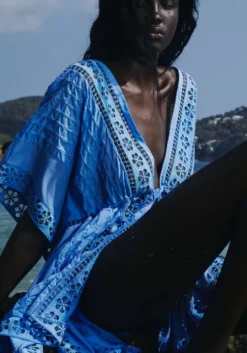 Maisie Kaftan Blue