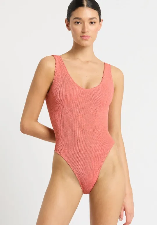 Mara Swimsuit Shell Lurex