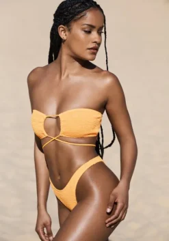 Margarita Bandeau Bikini Tangerine