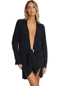 Millie Tie Cover Up Midnight