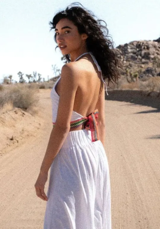 Pima Halter Set White