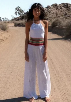 Pima Halter Set White