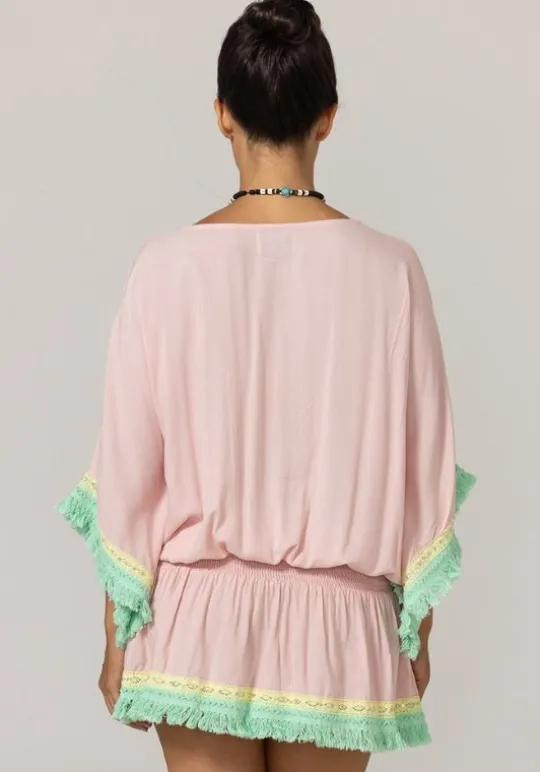 Sejla Kaftan Pink