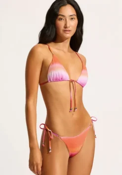 Spectrum Triangle Bikini Hot Pink