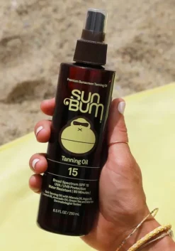 SPF 15 Sunscreen Browning Oil