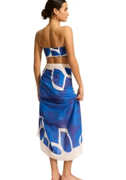 Sunray Sarong Ultramarine